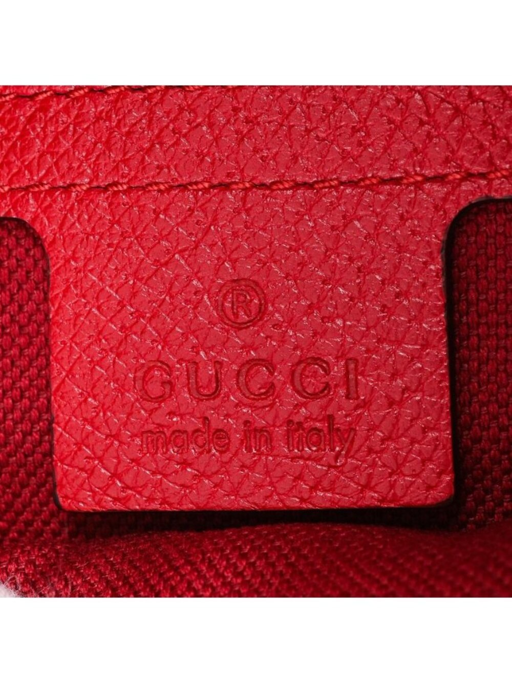 Gucci Backpack Striped Drawstring Knapsack - Picture 6 of 9